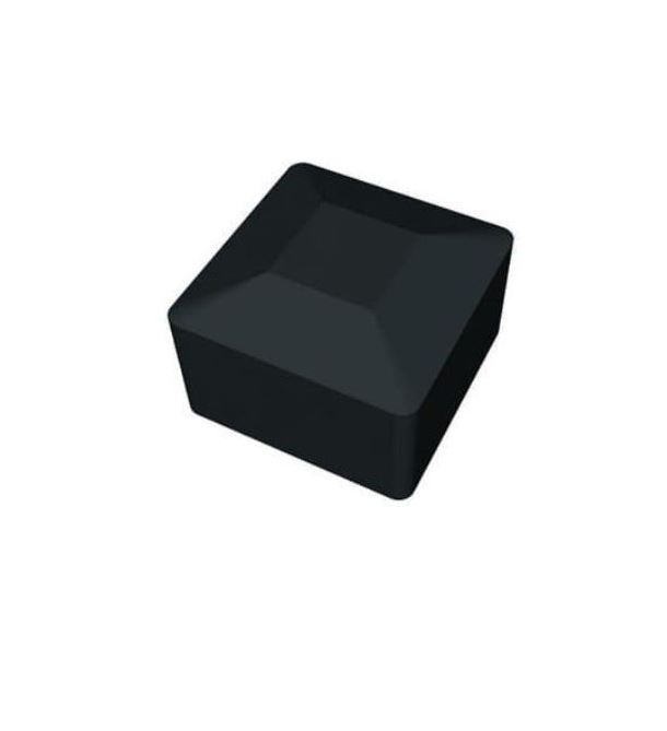 Koncová plastová krytka pro profil SOLAR  HM 40 x 40 černá