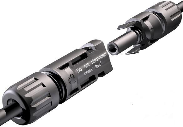 Konektory Stäubli MC4 bez krimpování na kabel 10mm