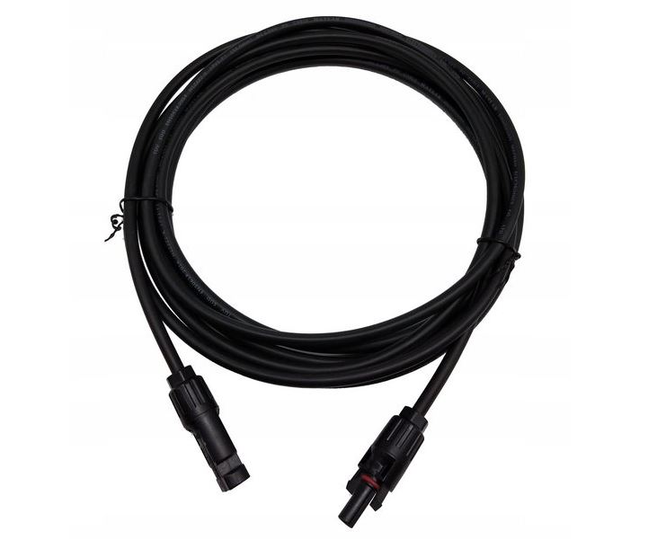 Prodlužovací kabel 6 mm²/ 2m, černý